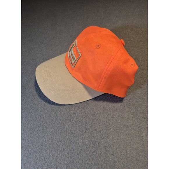Banded Gear "b" Logo Upland Hunting Hat Blaze Orange w/ Tan Bill Cap Adjustable - Picture 2 of 4